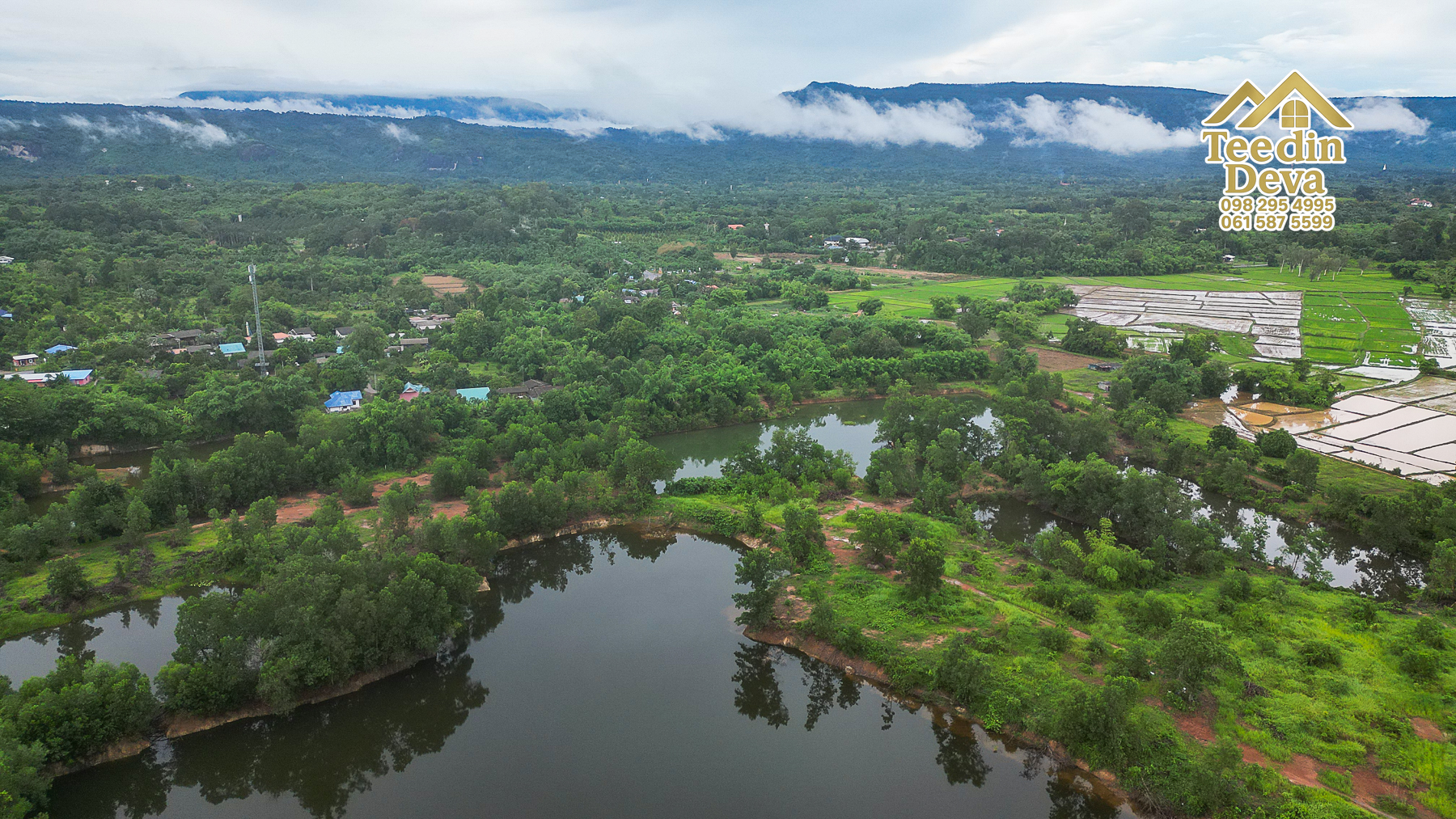 🏞️ ที่ดิน 57 ไร่ วิวเขาสวย มีสระน้ำธรรมชาติ 3 สระ ต.นาหินลาด อ.ปากพลี จ.นครนายก — เหมาะกับการทำฟาร์มหรือบ้านพักใจ