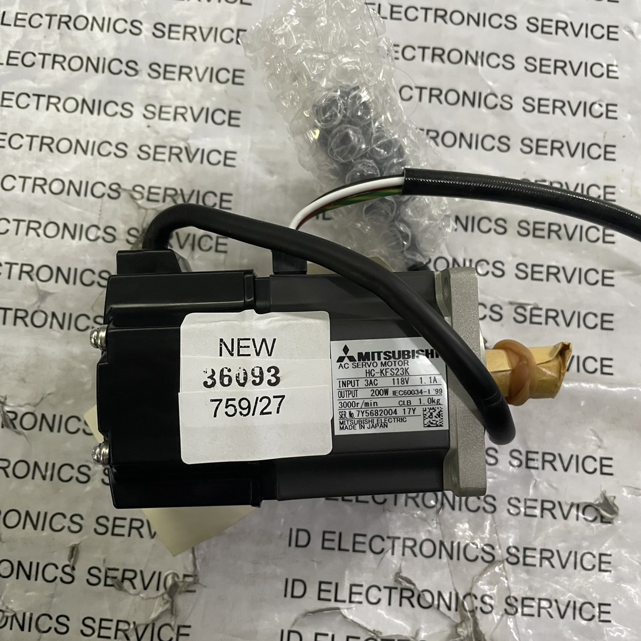 รับซ่อม HC-KFS23K SERVO MOTOR "MITSUBISHI"