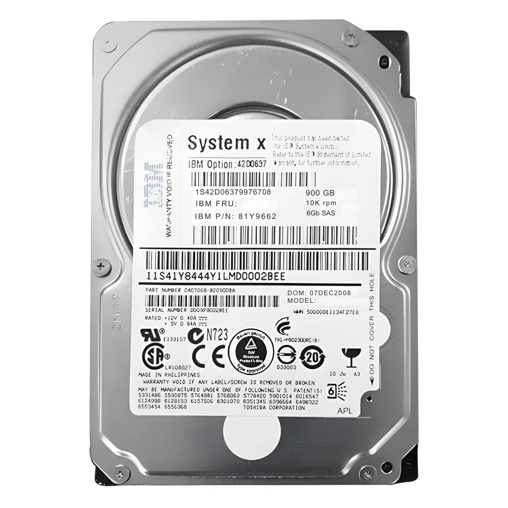 HDD Server IBM x3100 M5 900GB 6Gbps 10k Harddisk Server