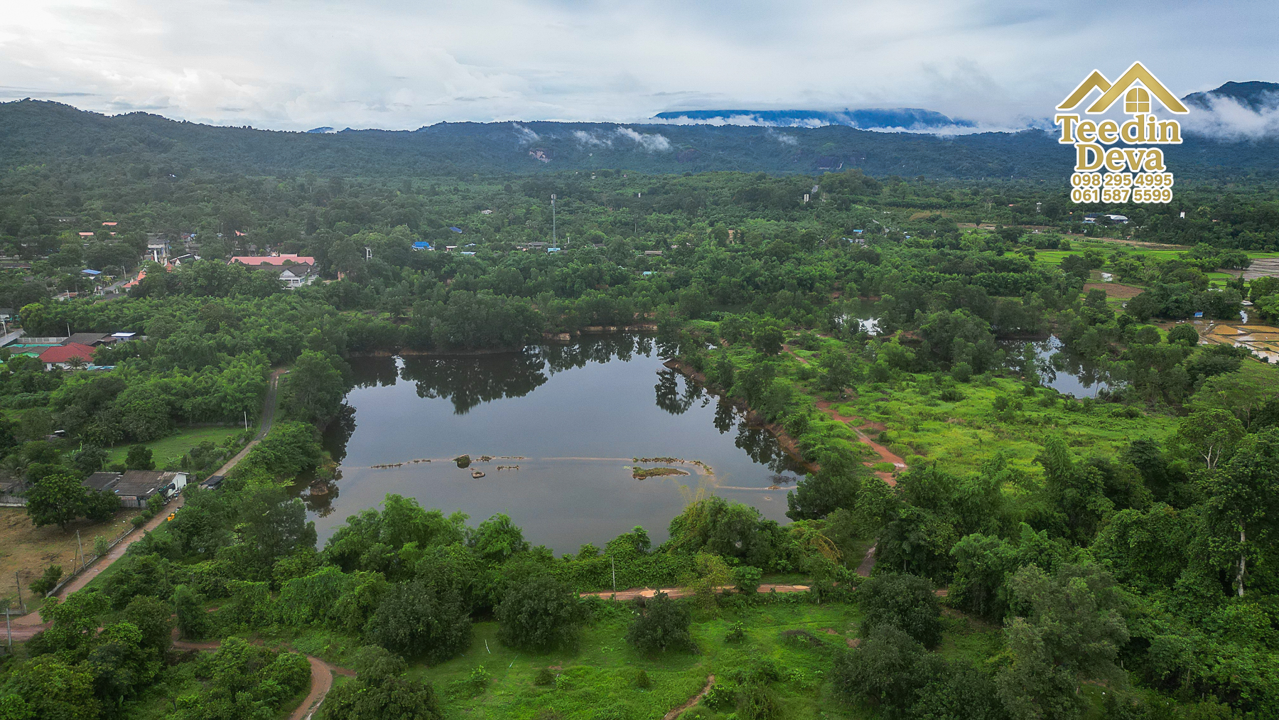 🏞️ ที่ดิน 57 ไร่ วิวเขาสวย มีสระน้ำธรรมชาติ 3 สระ ต.นาหินลาด อ.ปากพลี จ.นครนายก — เหมาะกับการทำฟาร์มหรือบ้านพักใจ