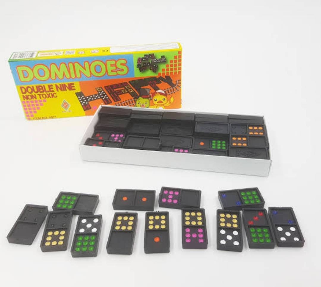 โดมิโน่ Dominoเกมส์โดมิโน่ ของเล่นเสริมทักษะ โดมิโน Domino ของเล่นเพื่อกิจกรรมในครอบครัว พร้อมจัดส่ง