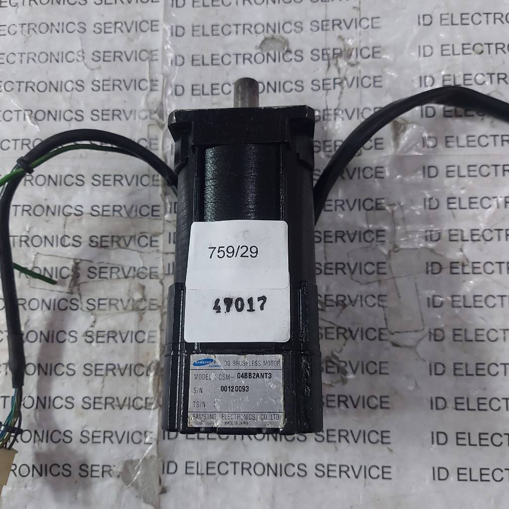 SERVO MOTOR " SAMSUNG " MODEL : CSM-04BB2ANT3