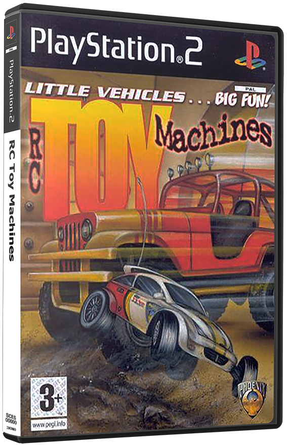 แผ่นเกมส์ PS2 : RC Toy Machines