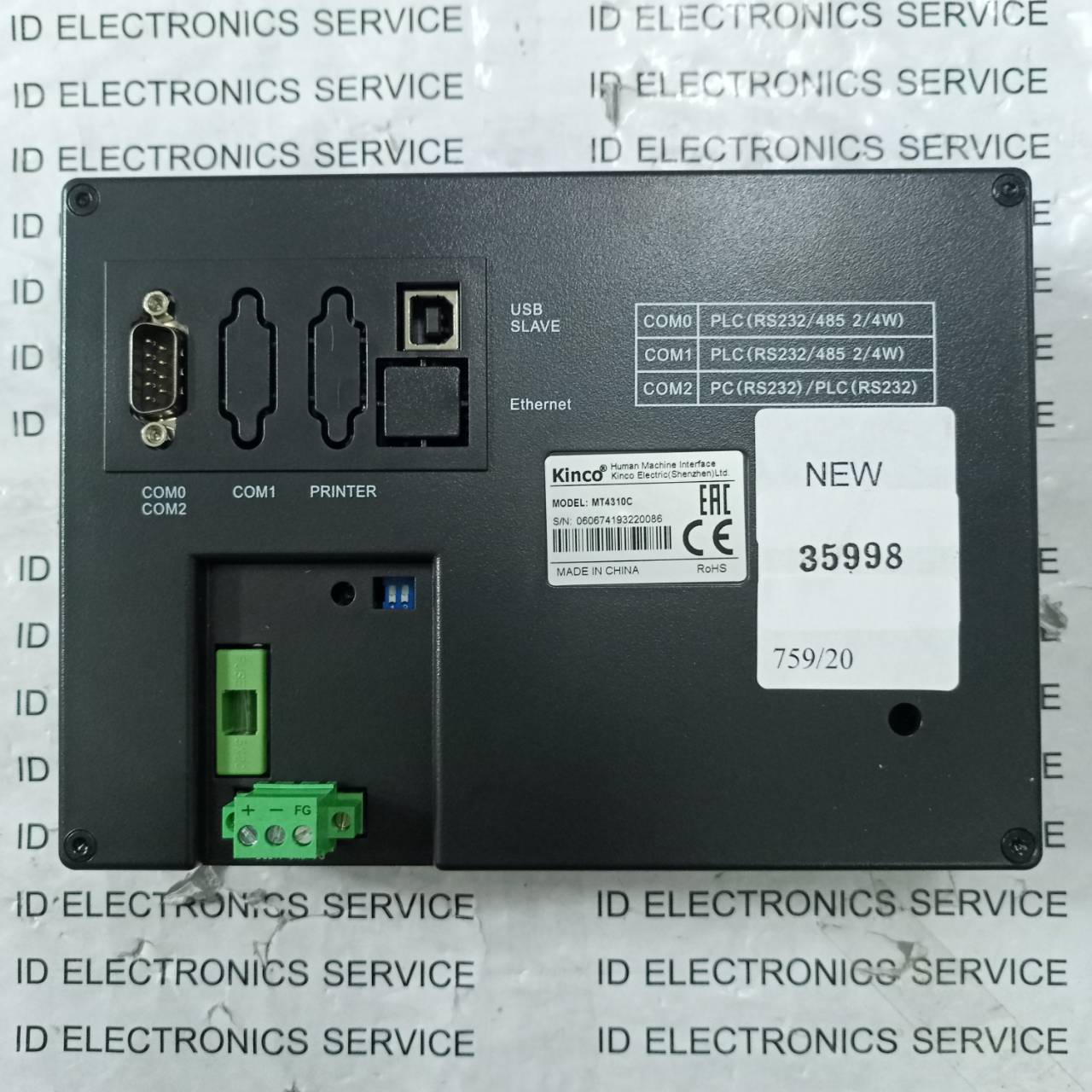 LCD TOUCH SCREEN " KINCO " MODEL : MT4310C