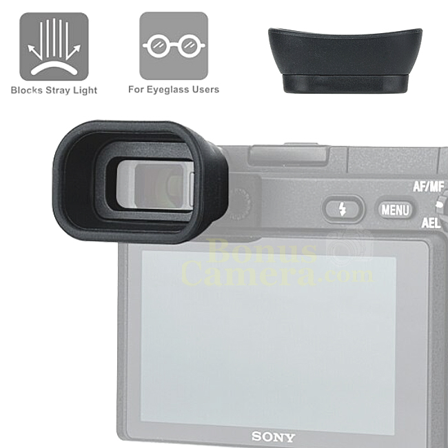 KE-EP17 ยางรองตากล้องโซนี่ A6400,A6500,A6600 แทนSony FDA-EP17 eye cup