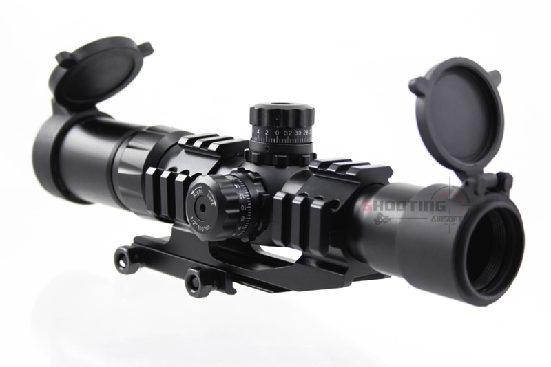 กล้องเล็งไว Scope ANS Optical 1.5-4x30 CQB เป้า MIL-DOT
