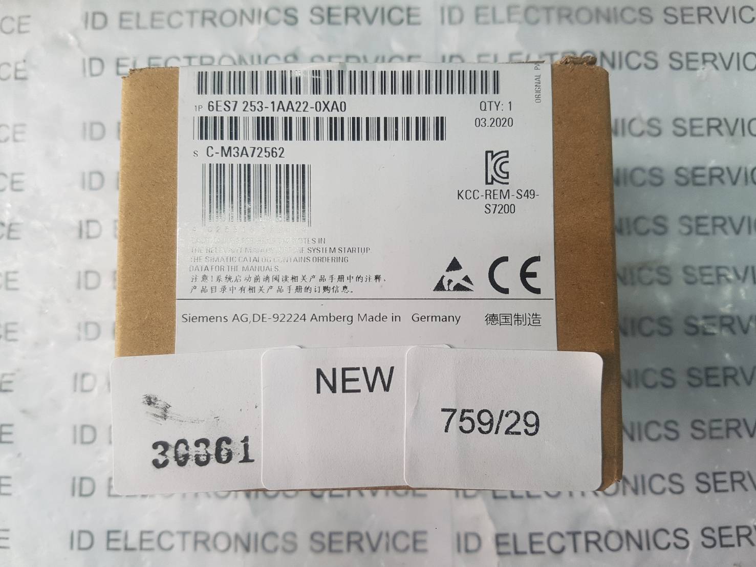 PLC " SIEMENS " MODEL : 6ES7 253-1AA22-0XA0