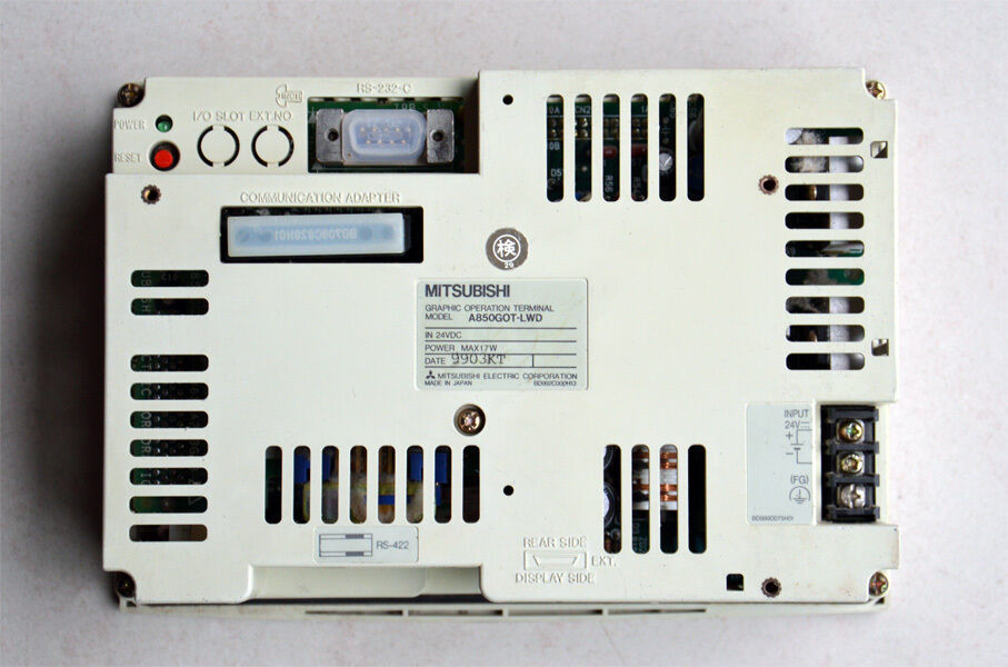 LCD TOUCH SCREEN " MITSUBISHI " MODEL : A850GOT-LWD