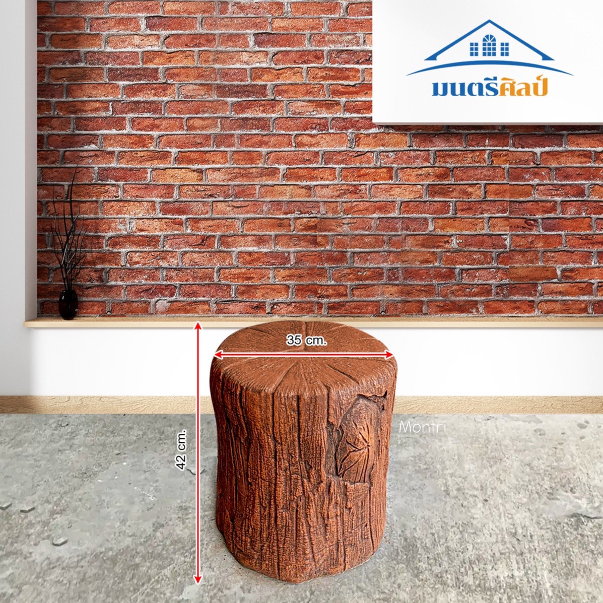 ม้านั่งสนาม เซ็ตตอไม้ลายไม้กลางแจ้งพร้อมเตาอิฐประสาน ครบทุกกิจกรรมกลางแจ้ง ทั้งปิ้งย่างและนั่งรับลมหนาว