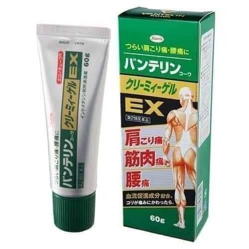 ครีมบรรเทาอาการปวดเรื้อรัง Kowa Vantelin Creamy Gel EX ขนาด 60g