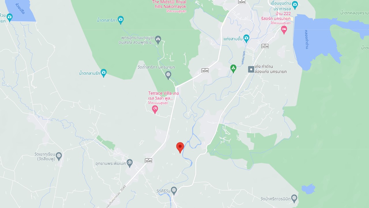 🌳 ที่ดินแปลงสวย 1 ไร่ 21 ตร.ว ใกล้กับแม่น้ำนครนายก บรรยากาศดี ร่มรื่น มีต้นไม้ใหญ่ในแปลง โฉนดครุฑแดง