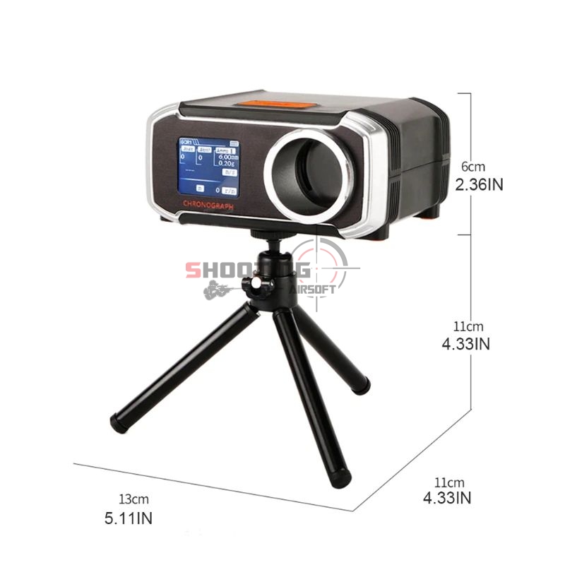 เครื่องวัดความเร็วลูกกระสุน Chronograph WST-X001 (Bluetooth)