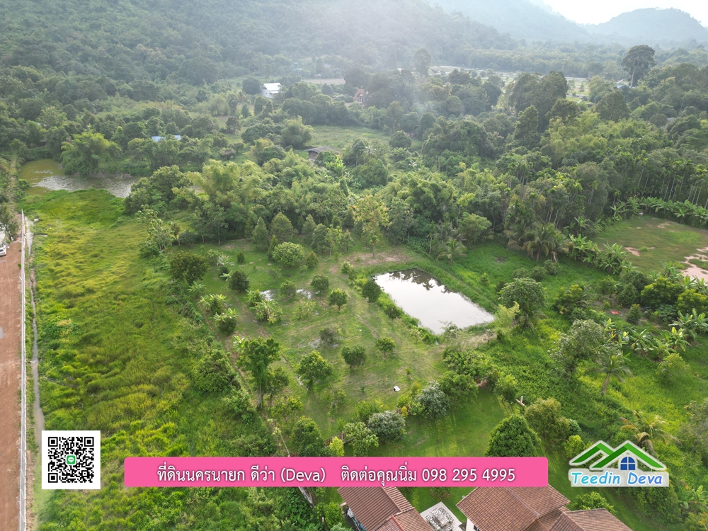 ที่ดินนครนายก วิวภูเขา ใกล้ ภุตะลึง คาเฟ่ เนื้อที่ 5 ไร่ 2 งาน ทำเลดี ทำธุรกิจได้