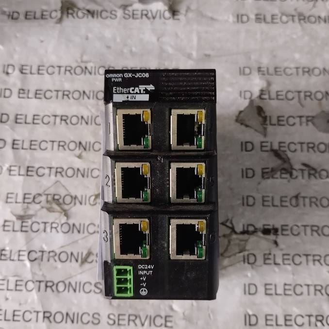 PLC " OMRON " MODEL : GX-JC06