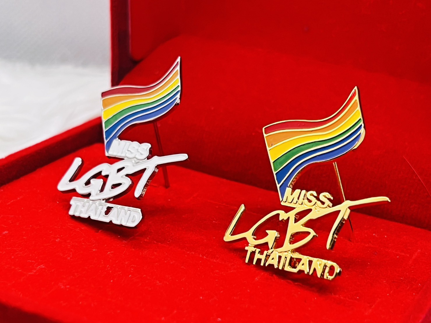 เข็มกลัดฉลุโลโก้