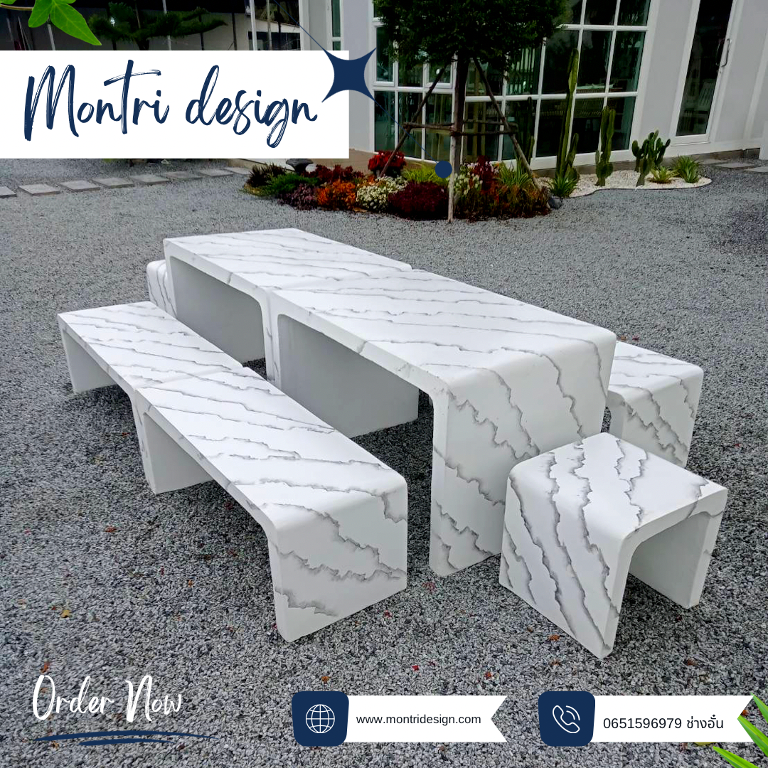 เก้าอี้ปูนซีเมนต์สไตล์ลอฟท์ รุ่น Jumbo Loft สีขาวสลัดดำ โต๊ะลอฟท์ โต๊ะปูนเปลือย โต๊ะปุนลอฟท์ โปรค่าส่งพิเศษ (เป็นราคาสินค้ายังไม่รวมค่าส่ง)