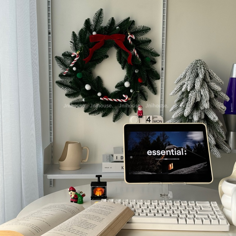 [พร้อมส่ง] Jnihouse : Christmas wreath (หลีดประดับคริสต์มาส)