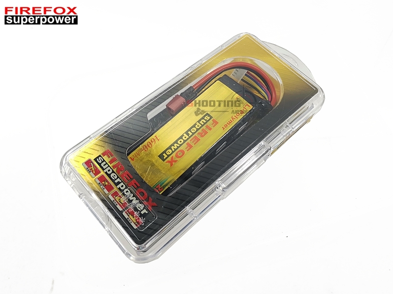 แบตลิโพ Firefox 20c 1600mAh 11.1v