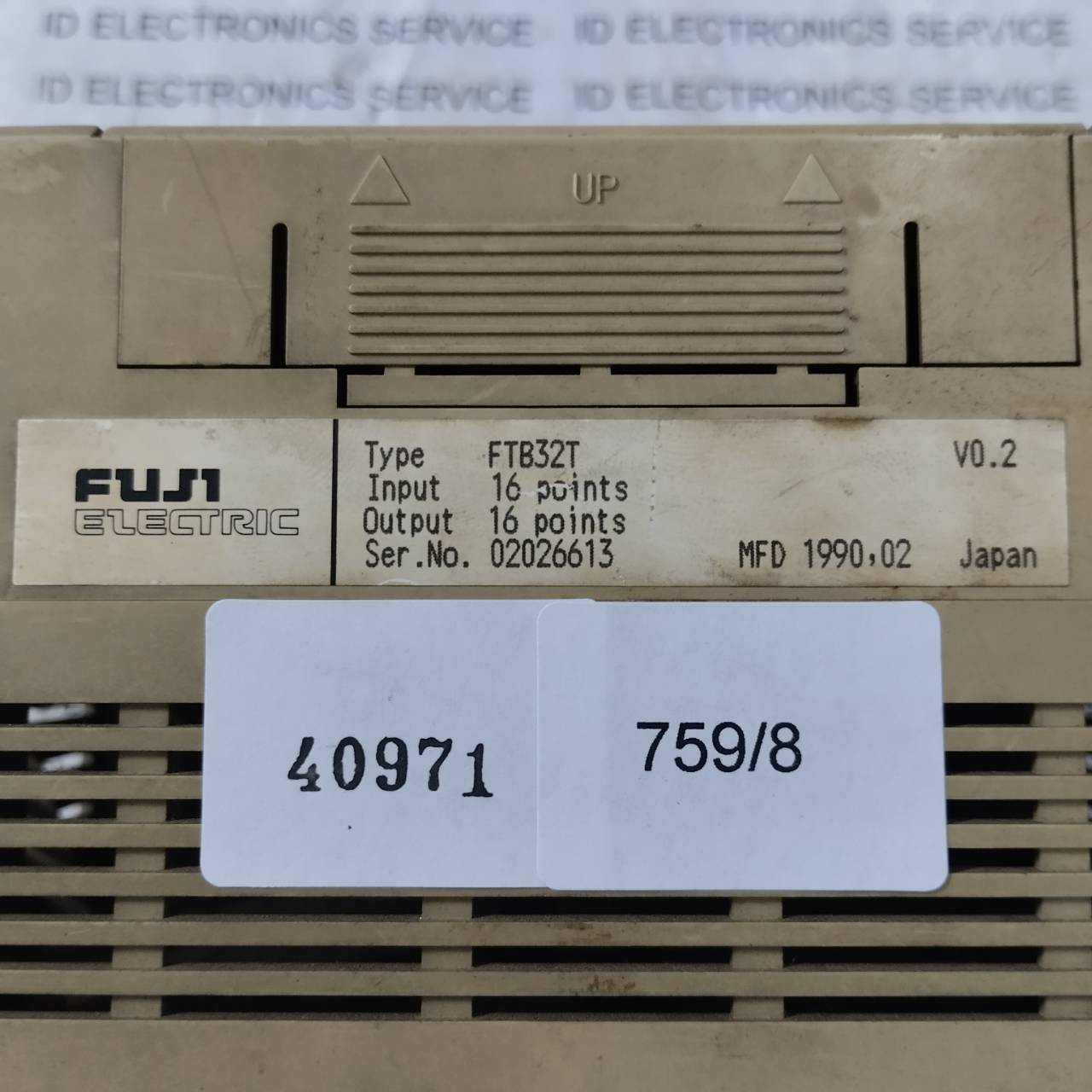 PLC " FUJI " MODEL : FTB32T