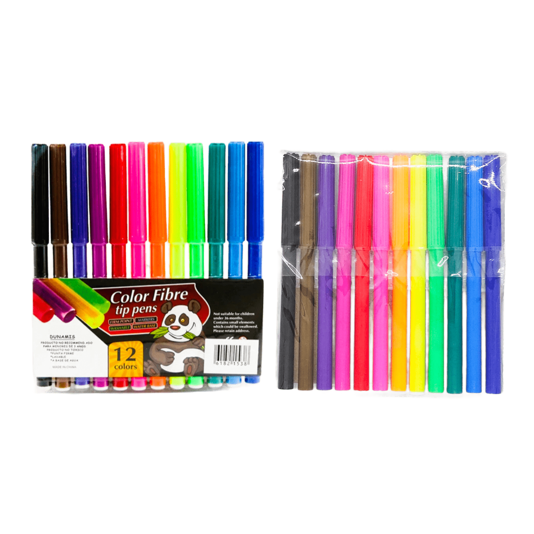 ปากกาเมจิก ปากกาไฮไลท์ข้อความ สีเมจิก ปากกาเน้นข้อความ 12 สี เมจิก