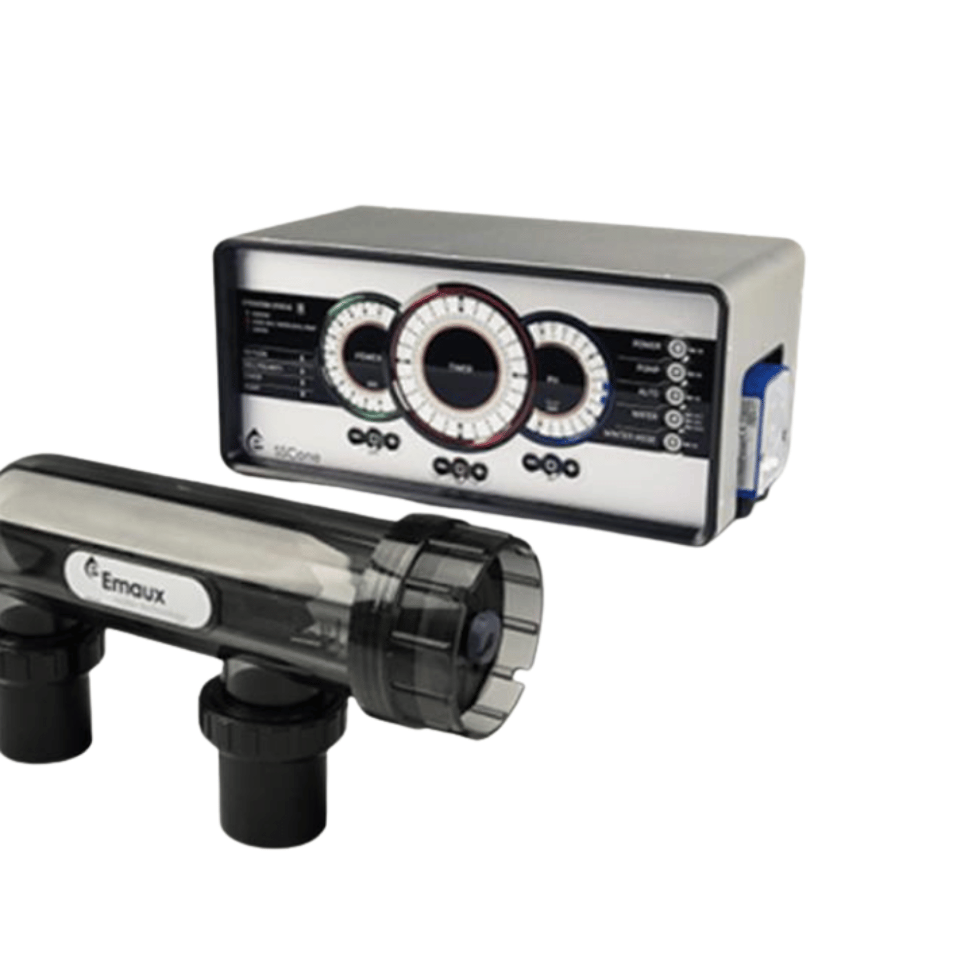 เครื่องเกลือพร้อมชุดค่ากรด-ด่างอัตโนมัติ รุ่น SSC-One