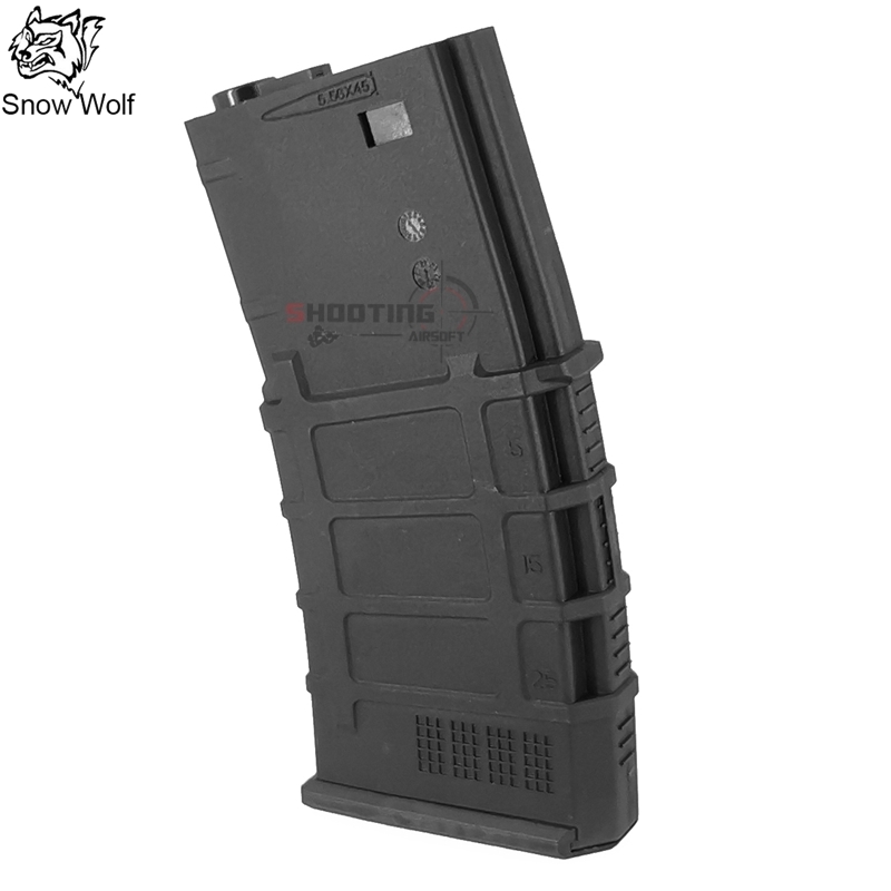 แม็กสแตนด์ Pmag Mid-Cap (120นัด) - Snow Wolf