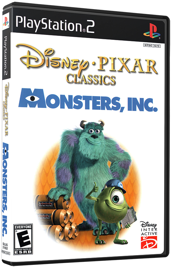 แผ่นเกมส์ PS2 : Monsters, Inc.