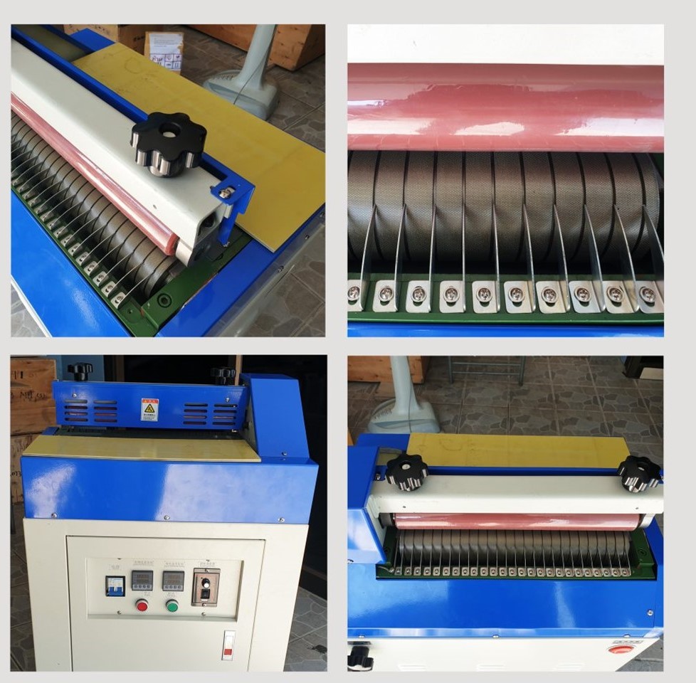 เครื่องทากาวร้อน Hot melt glue machine ตั้งพื้น หน้ากว้าง 40ซม.