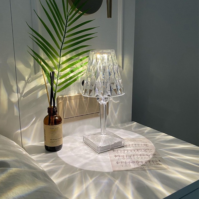 [พร้อมส่ง] Jnihouse : โคมไฟคริสตัล โคมไฟกระจายแสง (Crystal lamp)