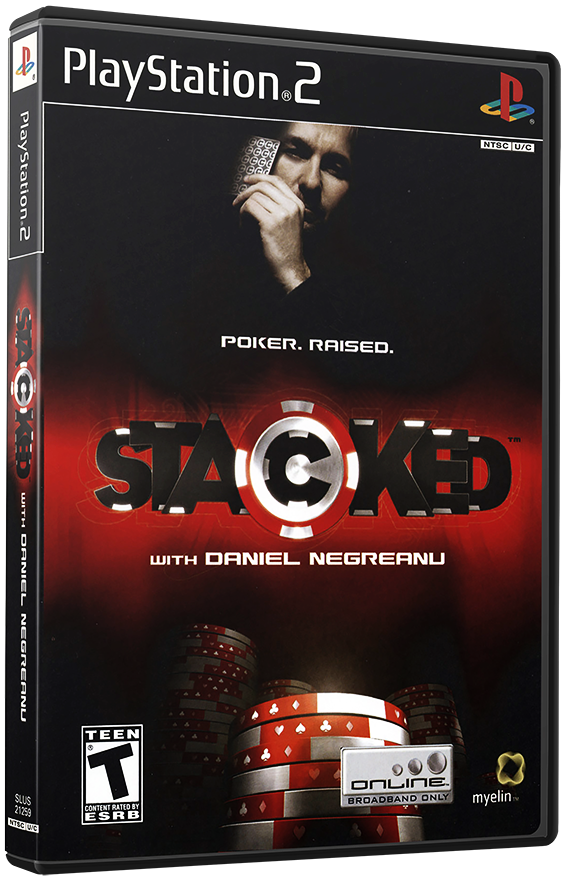 แผ่นเกมส์ PS2 : Stacked with Daniel Negreanu