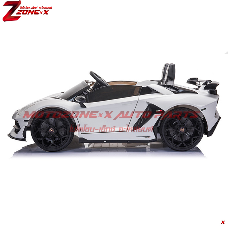 รถยนตร์ไฟฟ้าสำหรับเด้ก มินิ แลมโบกินี่ Lamborghini Mini SVJ Lamborghini SVJ 12V 8km/h