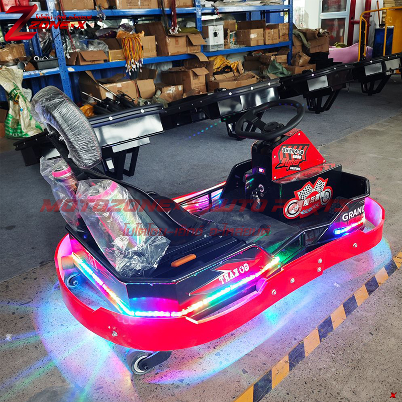 โกคาร์ทเชิงพาณิชย์ สวนสนุก Crazy Drift Go-Kart MOTOZONE-X GKE-008 500w36V 27km/h