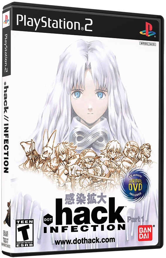 แผ่นเกมส์ PS2 : Dot Hack Part 1 - Infection