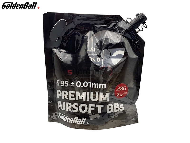 ลูกบีบีกัน GoldenBall 0.20g/0.25g/0.28g/0.30g/0.32g Series3