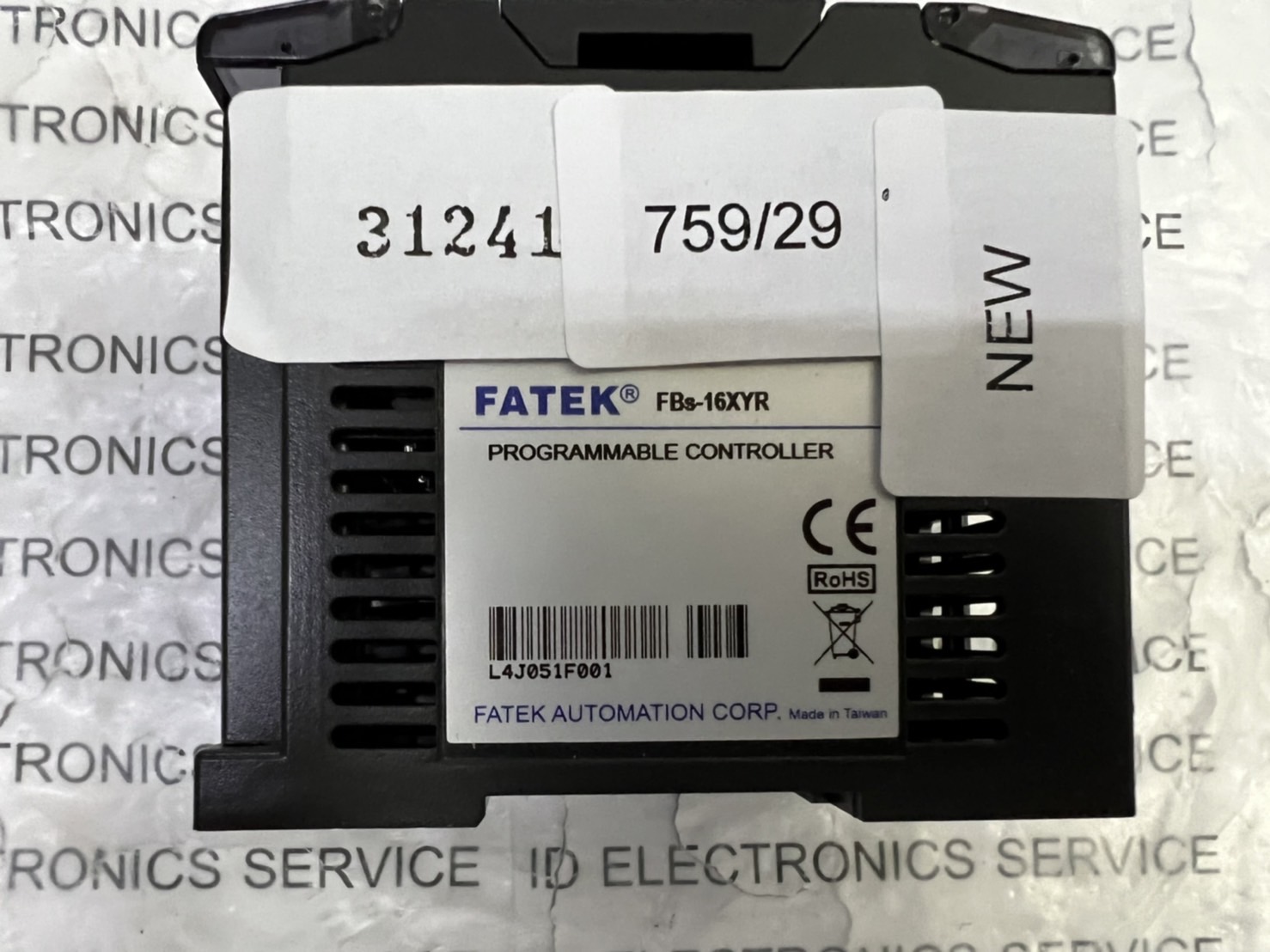 PLC " FATEK " MODEL : FBS-16XYR