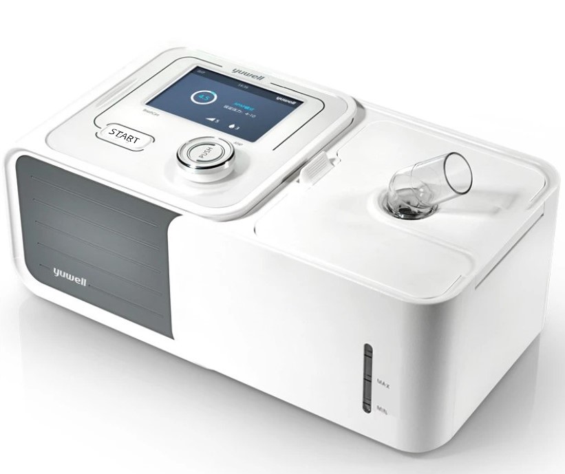 เครื่องอัดอากาศแรงดันบวก แบบปรับแรงดันอัตโนมัติ (Auto CPAP) ยี่ห้อ Yuwell รุ่น YH-560, 580