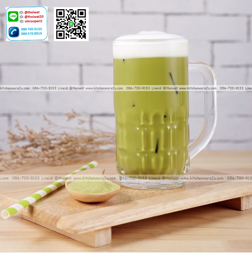 P10034 แก้วหูใส 10.5 ออนซ์ ( 6.7 x 6.7 x 12.7 cm.) No.311611 ขายยกลัง (ราคาส่งต่อกล่อง: กล่องละ 6 โหล : 72 ใบ)