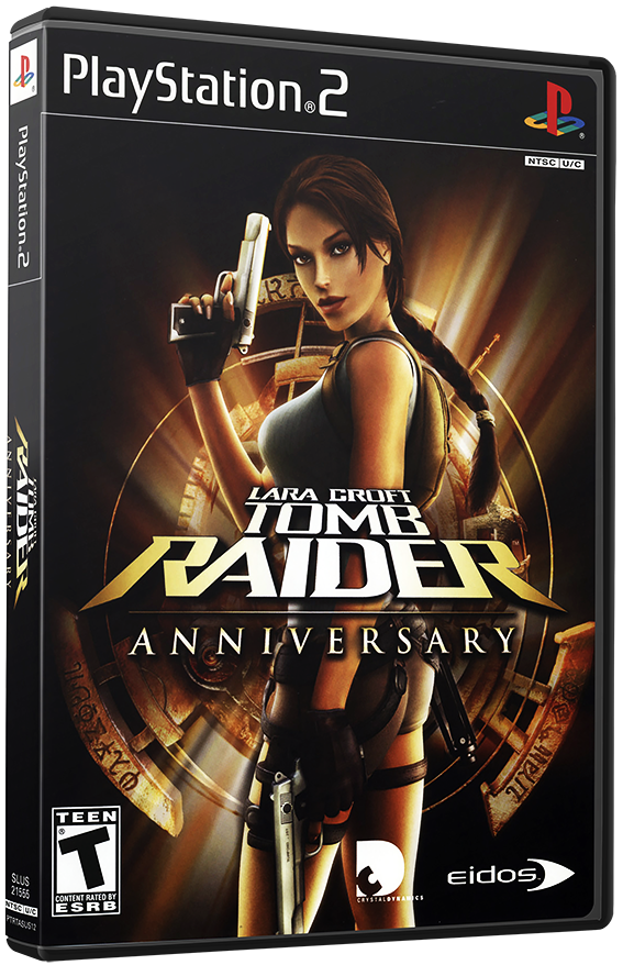 แผ่นเกมส์ PS2 : Tomb Raider - Anniversary