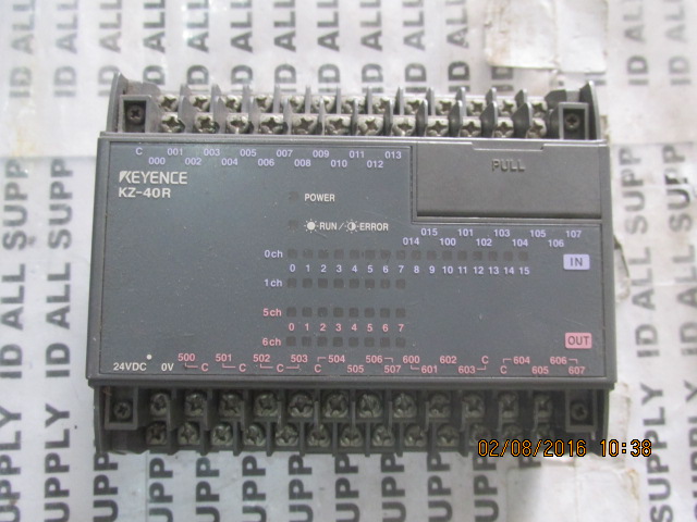 PLC " KEYENCE " MODEL : KZ-40R