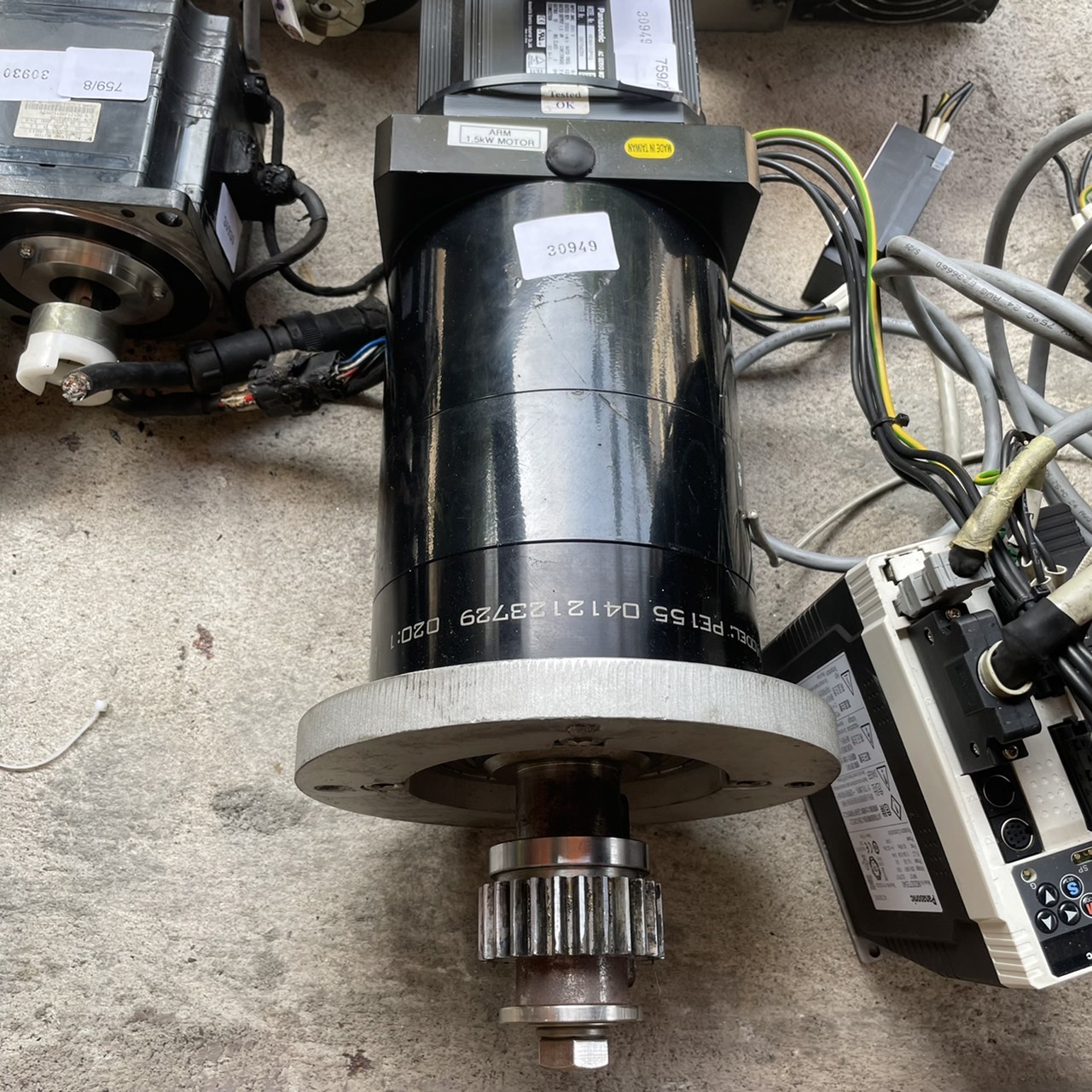 SERVO MOTOR " PANASONIC " MODEL : MDMA152P1G