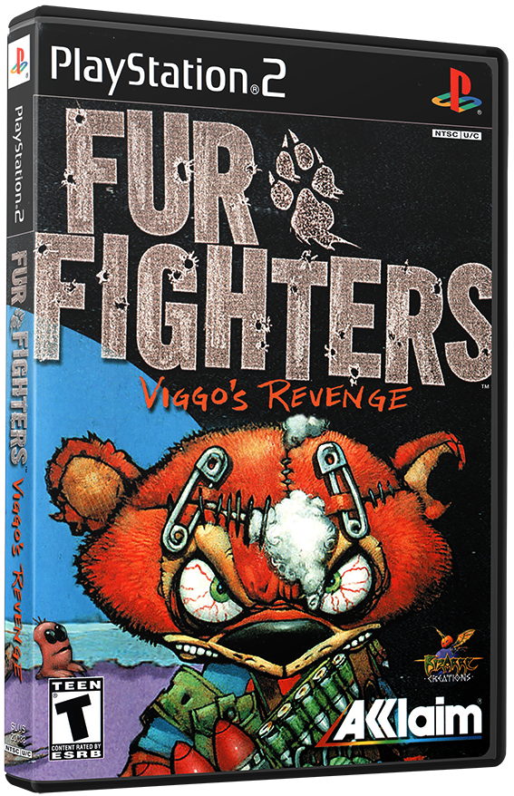แผ่นเกมส์ PS2 : Fur Fighters - Viggo's Revenge