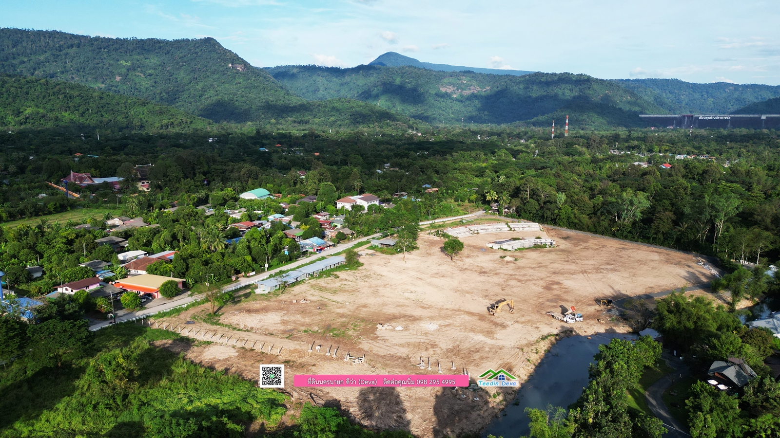 (🔴 ปิดการขาย) ที่ดินแปลงนี้สวย เหมาะกับ สร้างบ้านตากอากาศ อยู่ริมลำธาร วิวภูเขา ลงแช่น้ำเย็นๆ จากลำธารธรรมชาติ ที่ไหลมาจาก อุทยานแห่งชาติ เขาใหญ่