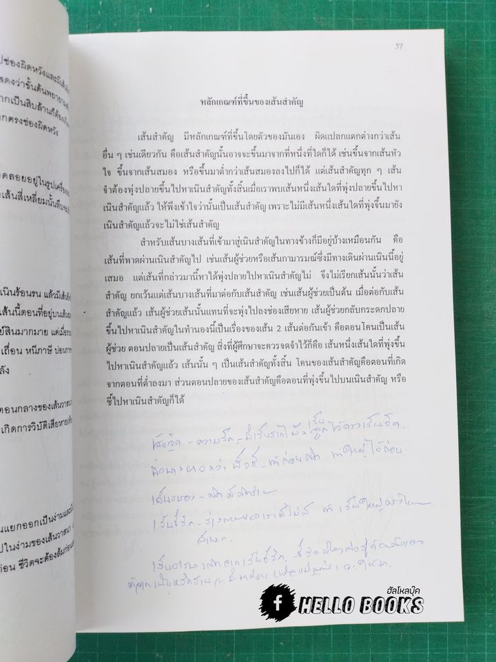 วิชาการอ่าน เคล็ดลับเส้นลายมือ