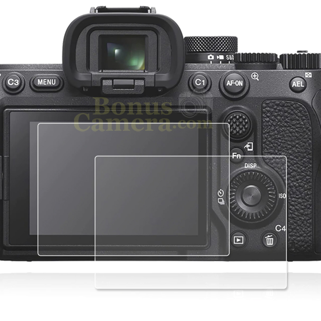 GSP-A7M4 แผ่นกระจกกันรอยจอโซนี่ A7 IV (A7 Mark 4) ใช้แทน Sony PCK-LG2 LCD Screen Protector