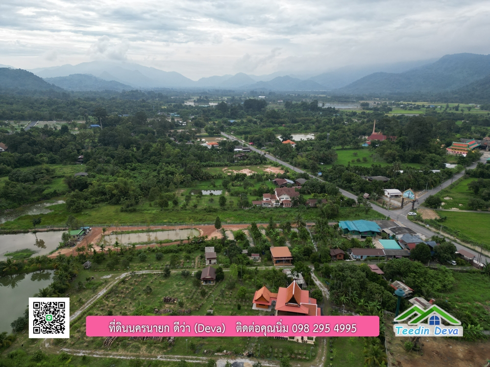 ที่ดินนครนายก วิวภูเขา ใกล้ ภุตะลึง คาเฟ่ เนื้อที่ 5 ไร่ 2 งาน ทำเลดี ทำธุรกิจได้