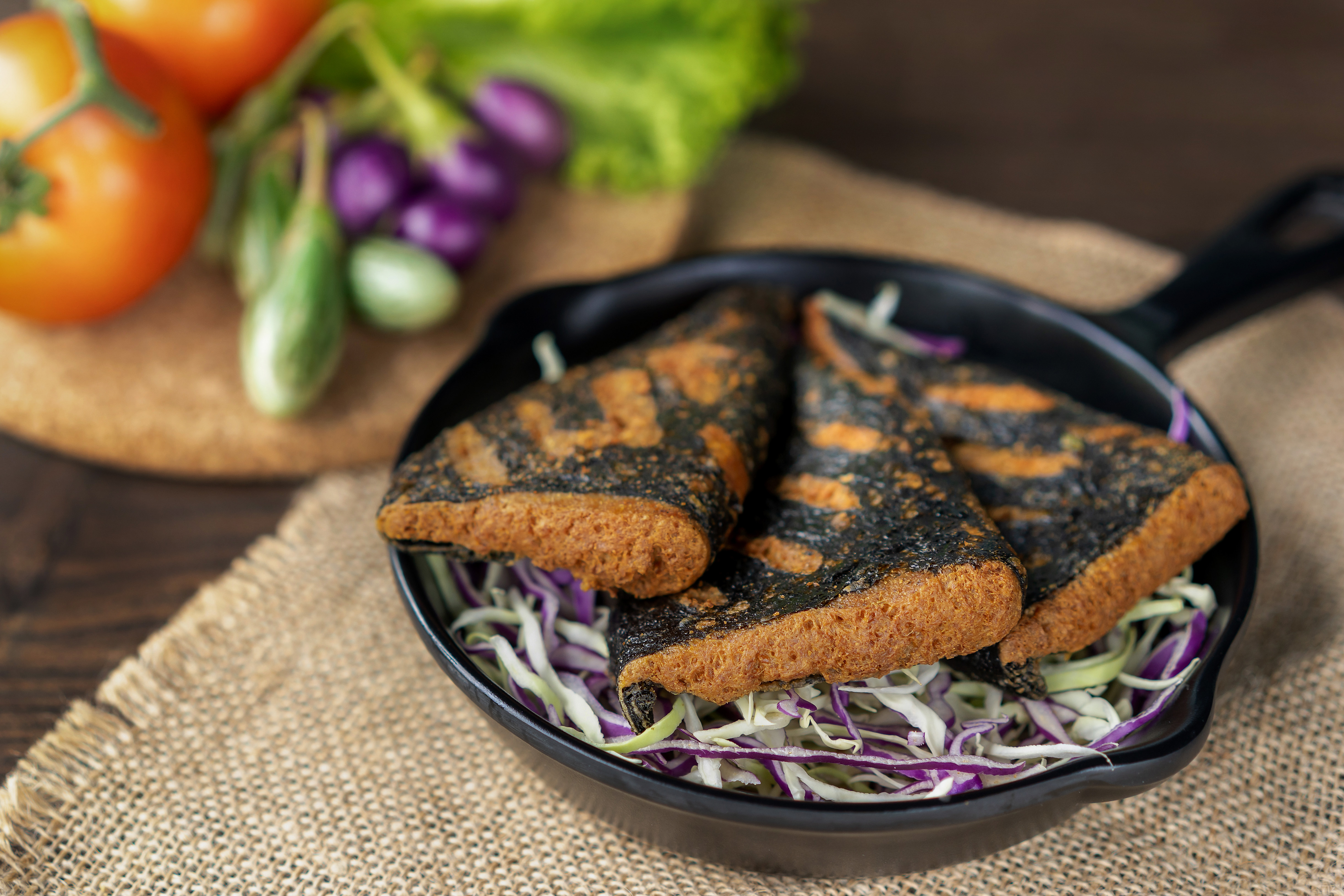 ปลาสลิดเจ (Vegetarian fishless)