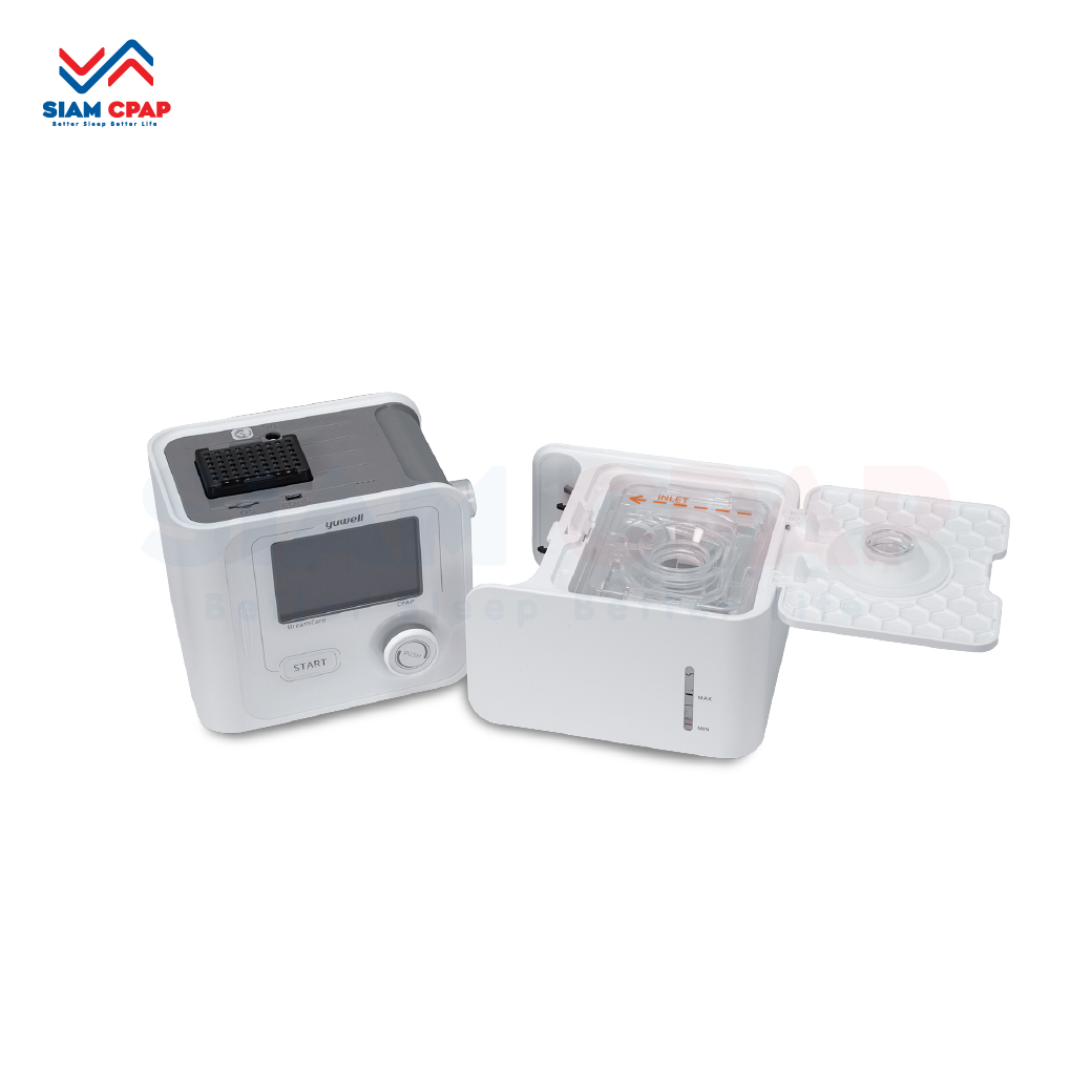 เครื่องช่วยหายใจชนิดแรงดันบวกต่อเนื่อง (CPAP) ยี่ห้อ Yuwell รุ่น YH-360 รับประกันศูนย์ไทย 2 ปี