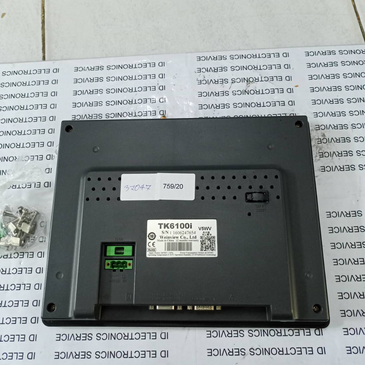 LCD TOUCH SCREEN " WEINVIEW " MODEL : TK6100i V5WV