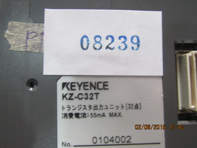 PLC " KEYENCE " MODEL : KZ-C32T