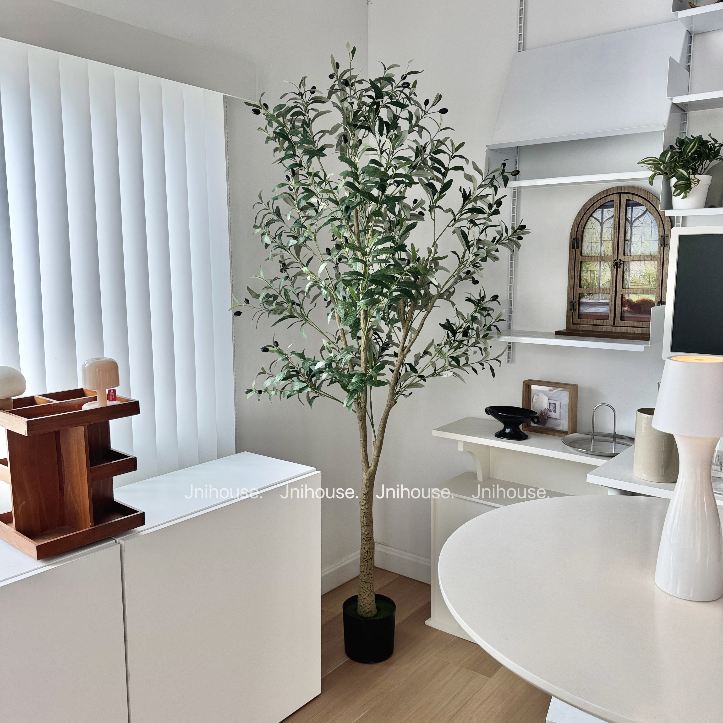 [พร้อมส่ง] Jnihouse : ต้นมะกอกประดิษฐ์ (Artificial Olive Tree) ต้นไม้ปลอม
